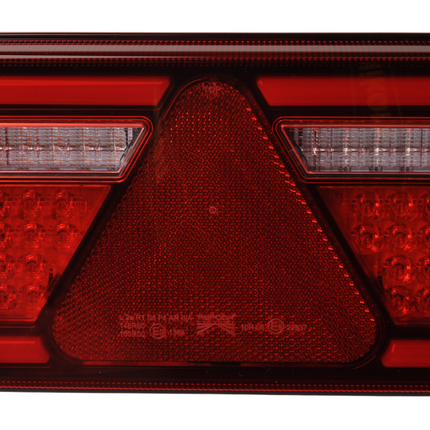 Aspock Achterlicht - Aspock MultiLED 4 - links - 241x141x71 mm - volledig LED - 5-polige connector