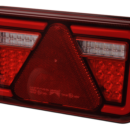 Aspock Achterlicht - Aspock MultiLED 4 - links - 241x141x71 mm - volledig LED - 8-polige connector