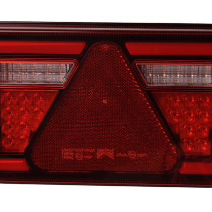 Aspock Achterlicht - Aspock MultiLED 4 - links - 241x141x71 mm - volledig LED - 8-polige connector