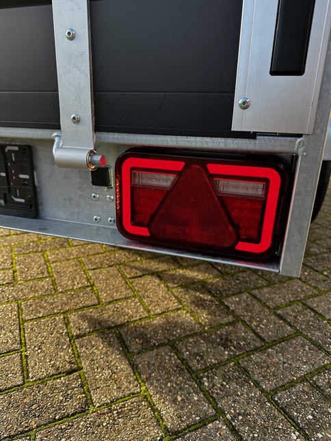 Aspock Achterlicht - Aspock MultiLED 4 - rechts - 241x141x71 mm - volledig LED - 5-polige connector