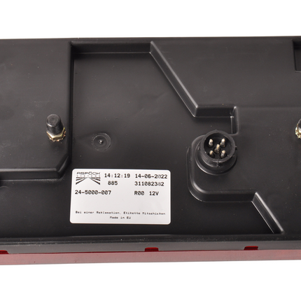 Aspock Achterlicht - Aspock Multipoint 1 - links - 24-5000-007 - 5-polige connector