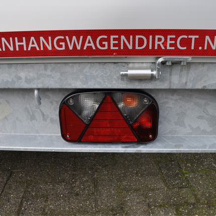 Aspock Achterlicht - Aspock Multipoint 2 - rechts - 24-7210-007 - 5-polige connector - inclusief achteruitrijverlichting