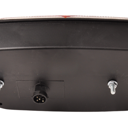 Aspock Achterlicht - Aspock Multipoint 3 - rechts - 5-polige connector - inclusief oranje reflector