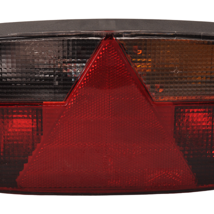 Aspock Achterlicht - Aspöck Multipoint 3 - rechts - 8 polig - 244x138x60 mm - voorzien van Aspöck connector aansluiting