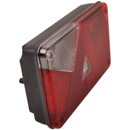 Aspock Achterlicht - Aspock Multipoint 5 - links - 5-polige connector - LED achterlicht en remlicht