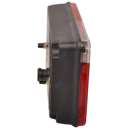 Aspock Achterlicht - Aspock Multipoint 5 - links - 5-polige connector - LED achterlicht en remlicht