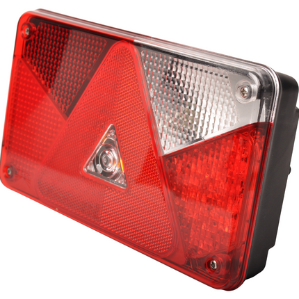 Aspock Achterlicht - Aspock Multipoint 5 - rechts - 5-polige connector - LED achterlicht en remlicht