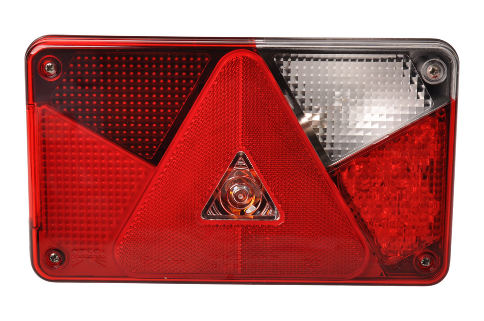 Aspock Achterlicht - Aspock Multipoint 5 - rechts - 5-polige connector - LED achterlicht en remlicht