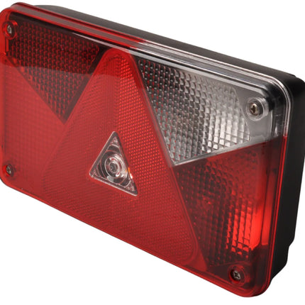 Aspock Achterlicht - Aspock Multipoint 5 - rechts - 5-polige connector - inclusief achteruitrijverlichting