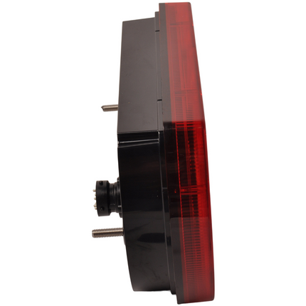 Aspock Achterlicht links met ingebouwde weerstand 236x140x52 mm - eenvoudig aan te sluiten met Aspöck 8 polige connectoren