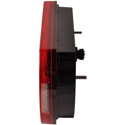Aspock Achterlicht - Lucidity LED - links - 236x140x52 mm - 5-polige Aspöck connector - met ingebouwde weerstand