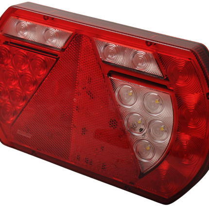 Aspock Achterlicht rechts 236x140x24,3  mm - extra smal - eenvoudig aan te sluiten met Aspöck connectoren