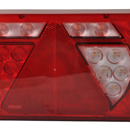 Aspock Achterlicht rechts met ingebouwde weerstand 236x140x52 mm -  Aspöck connectoren