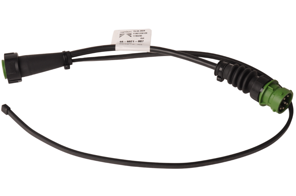 Aspock Aspock 8-polige bajonet verlengkabel met aftakking