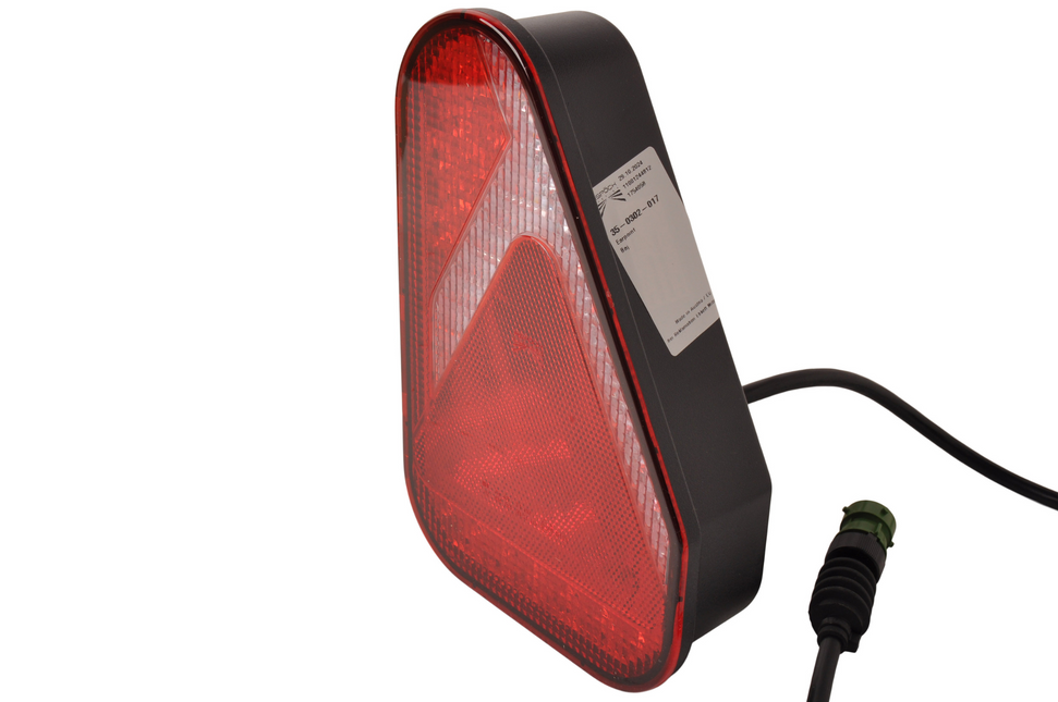 Aspock Aspock Earpoint LED rechts  - inclusief achteruitrijverlichting - 146x219x52,5 mm