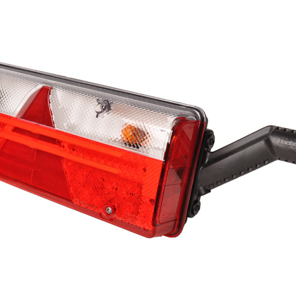 Aspock Aspock Europoint 3 LED achterlicht - rechts - 24V - ASS2 7 polige connector - inclusief markeringsverlichting
