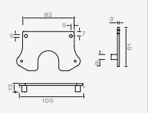 Aspock Aspock Flatpoint 2 montagesteun - recht