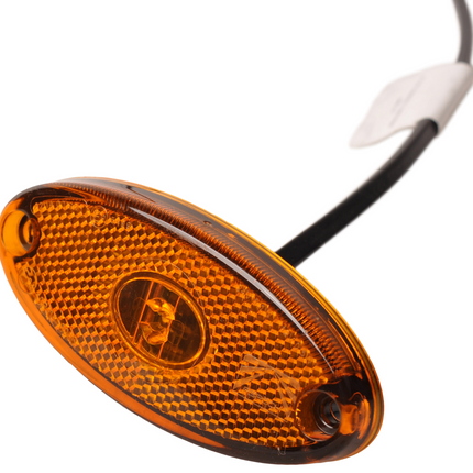 Aspock Aspock Flatpoint 2 - oranje/gele markeringslamp - connector aansluiting - LED