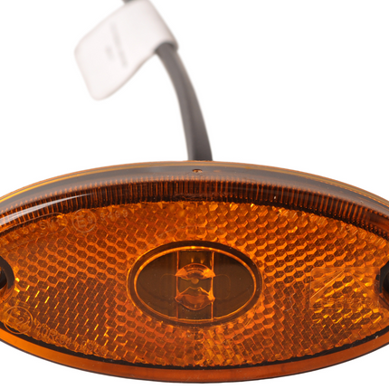Aspock Aspock Flatpoint 2 - oranje/gele markeringslamp - connector aansluiting - LED