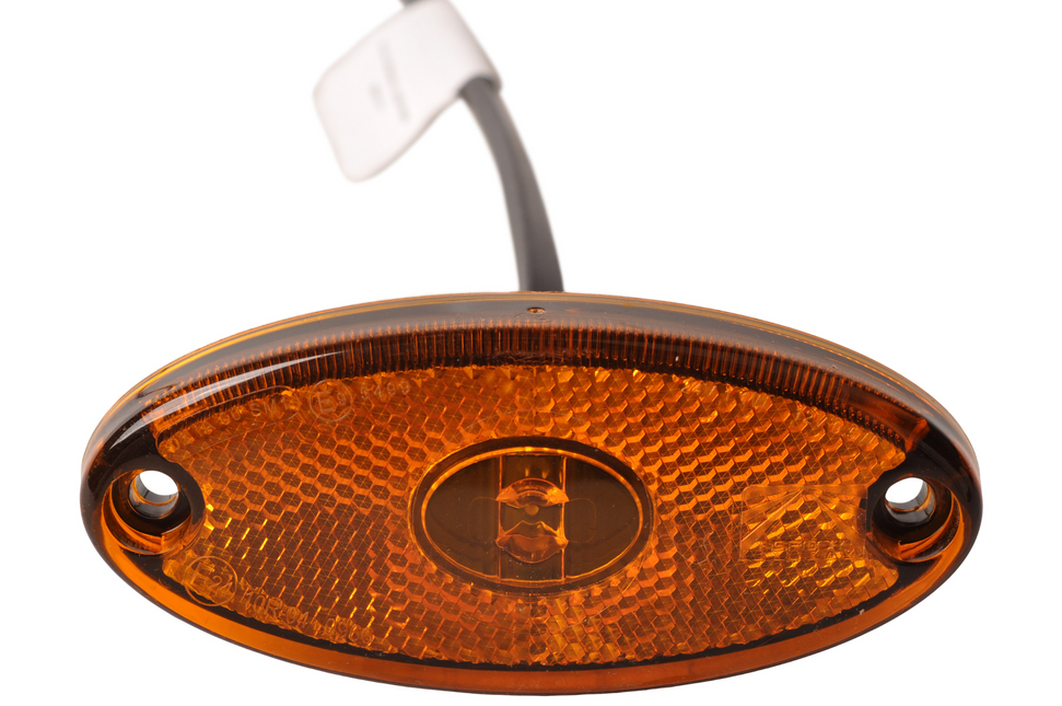 Aspock Aspock Flatpoint 2 - oranje/gele markeringslamp - connector aansluiting - LED