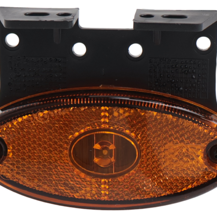 Aspock Aspock Flatpoint 2 - oranje/gele markeringslamp - connector aansluiting - LED - op houder