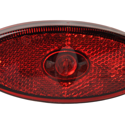 Aspock Aspock Flatpoint 2 - rode markeringslamp - connector aansluiting - LED