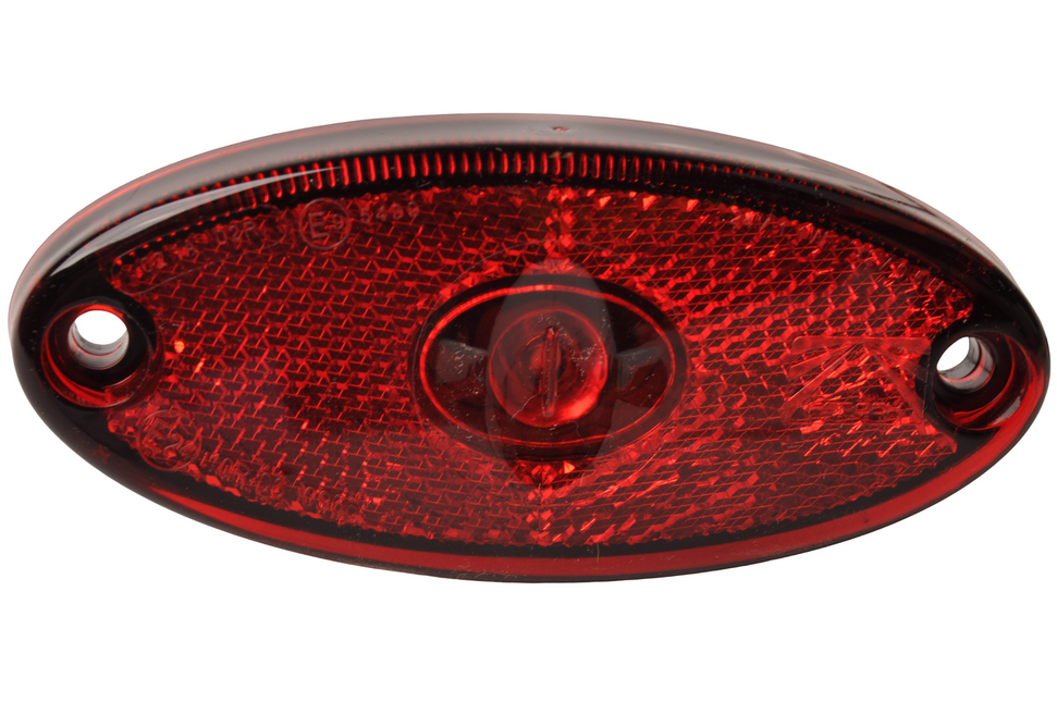 Aspock Aspock Flatpoint 2 - rode markeringslamp - connector aansluiting - LED