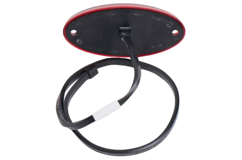 Aspock Aspock Flatpoint 2 - rode markeringslamp - connector aansluiting - LED