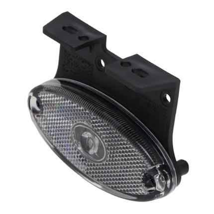Aspock Aspock Flatpoint 2 - witte markeringslamp -  50 cm DC kabel - LED - op houder