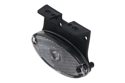 Aspock Aspock Flatpoint 2 - witte markeringslamp -  50 cm DC kabel - LED - op houder
