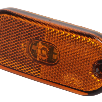 Aspock Aspock Flatpoint 3 - oranje/gele markeringslamp - 2-Aderige kabel met doorverbinders - LED