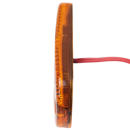 Aspock Aspock Flatpoint 3 - oranje/gele markeringslamp - 2-Aderige kabel met doorverbinders - LED