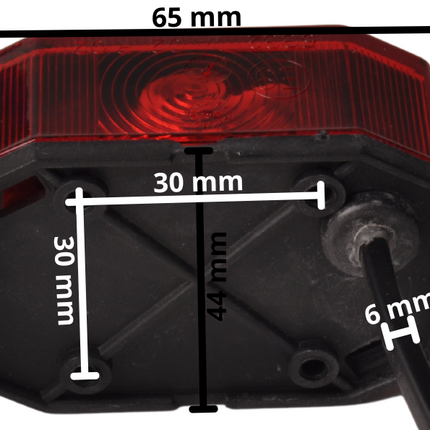 Aspock Aspock flexipoint  contourlamp rood/wit 500 mm