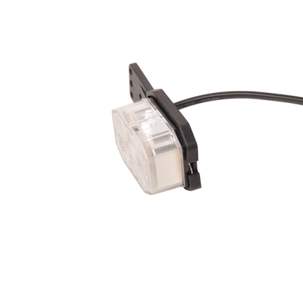 Aspock Aspock Flexipoint LED breedtelicht rechts - rood / wit op kleine rubber houder met 0,5m kabel