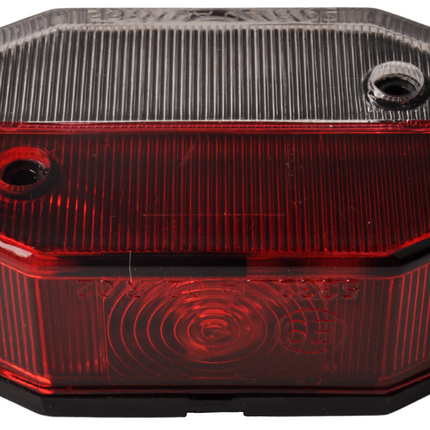 Aspock Aspock Flexipoint markeringslamp rood/wit - losse tule aansluiting
