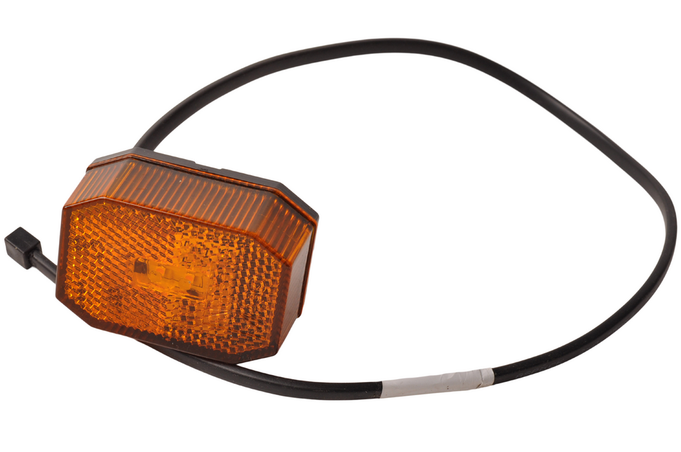 Aspock Aspock Flexipoint - oranje/gele markeringslamp 50 cm platte kabel - DC kabel