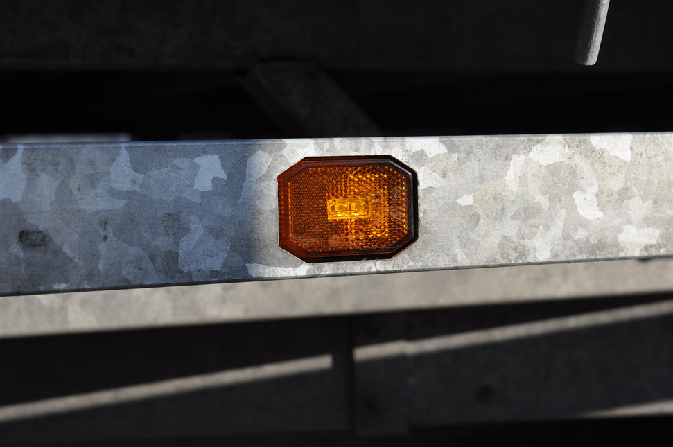 Aspock Aspock Flexipoint - oranje/gele markeringslamp 50 cm platte kabel - DC kabel