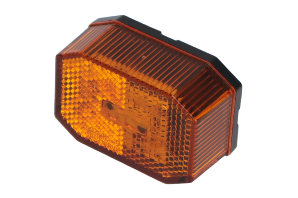 Aspock Aspock Flexipoint - oranje/gele markeringslamp 50 cm platte kabel - DC kabel