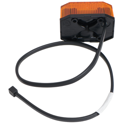 Aspock Aspock Flexipoint - oranje/gele markeringslamp 50 cm platte kabel - DC kabel