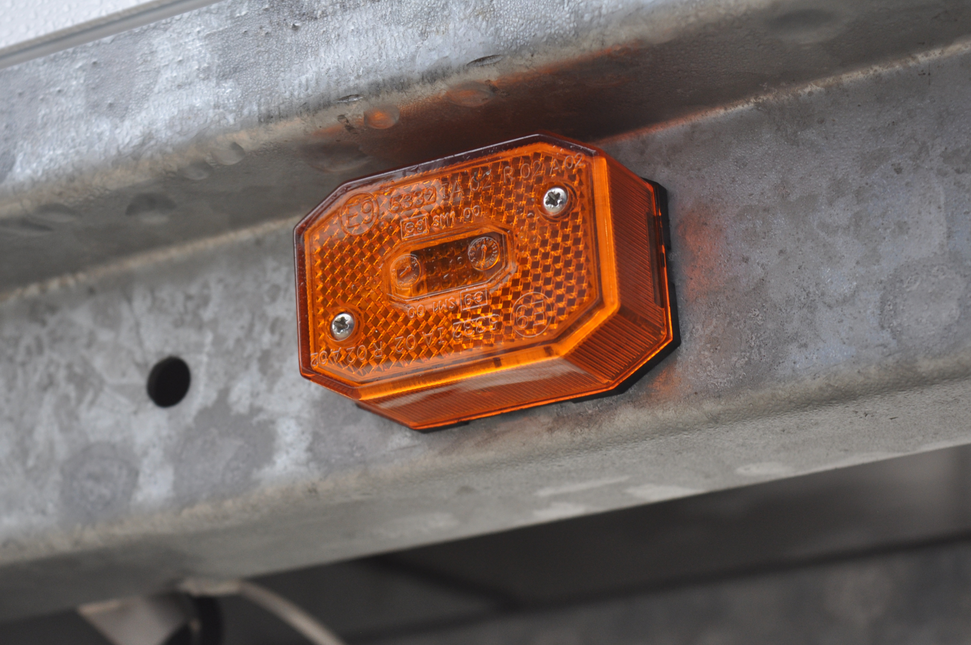 Aspock Aspock Flexipoint oranje/gele markeringslamp met directe DC connector