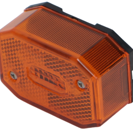 Aspock Aspock Flexipoint oranje/gele markeringslamp met directe DC connector