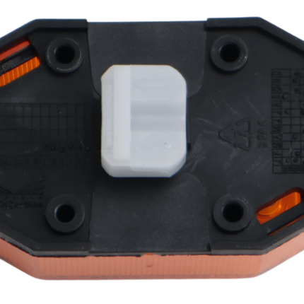 Aspock Aspock Flexipoint oranje/gele markeringslamp met directe DC connector