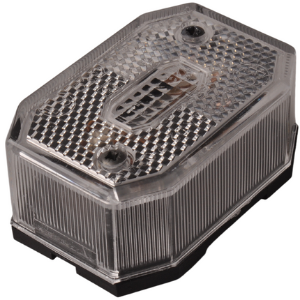 Aspock Aspock Flexipoint witte markeringslamp met directe DC connector
