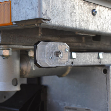 Aspock Aspock Flexipoint witte markeringslamp met directe DC connector