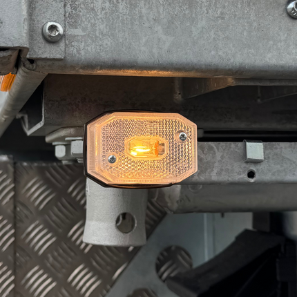 Aspock Aspock Flexipoint witte markeringslamp met directe DC connector