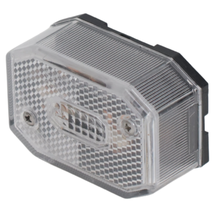 Aspock Aspock Flexipoint witte markeringslamp met directe DC connector