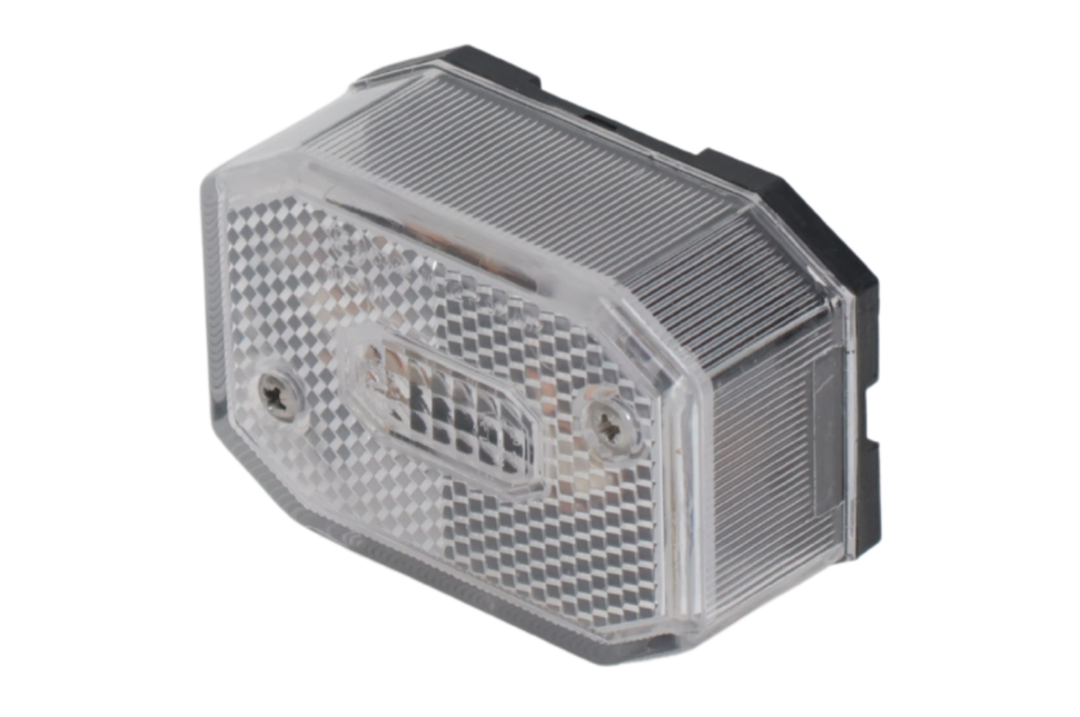 Aspock Aspock Flexipoint witte markeringslamp met directe DC connector