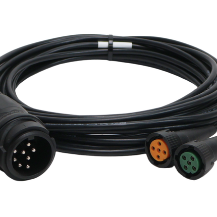 Aspock Aspöck hoofdkabel - 4 meter - 13 polig - 2x 5 polige connector