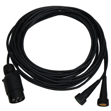 Aspock Aspöck hoofdkabel - 4 meter - 7 polig - 2x 5-polige connector