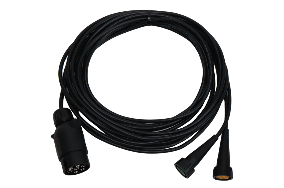 Aspock Aspöck hoofdkabel - 4 meter - 7 polig - 2x 5-polige connector